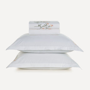 Briana Queen Bed Sheet Set – 200 Thread Count – 100% Cotton – Embroidered