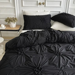 Ruffle Flower Bedding Set 3PCS