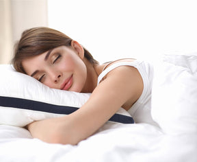 Utopia Bedding Pillows 2 Pack Queen Size, (Navy) Hotel Quality Pillows, Brushed Fabric, Bed Pillow for Back, Stomach or Side Sleepers - 18 x 26 inch / 45 x 66 cm