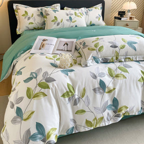Cotton Floral Bedding Set (4PCS)