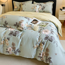 Cotton Floral Bedding Set (4PCS)