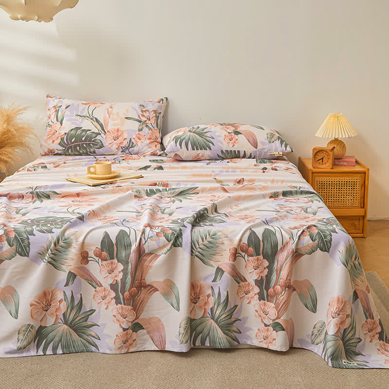 Tropical Cotton Coverlet Bedding Set