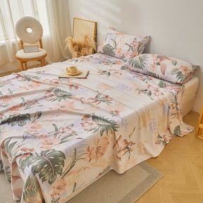 Tropical Cotton Coverlet Bedding Set