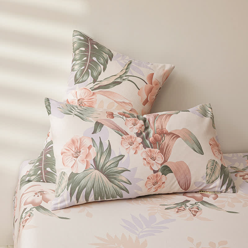 Tropical Cotton Coverlet Bedding Set