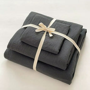 Washed Cotton Bedding Set (4PCS)
