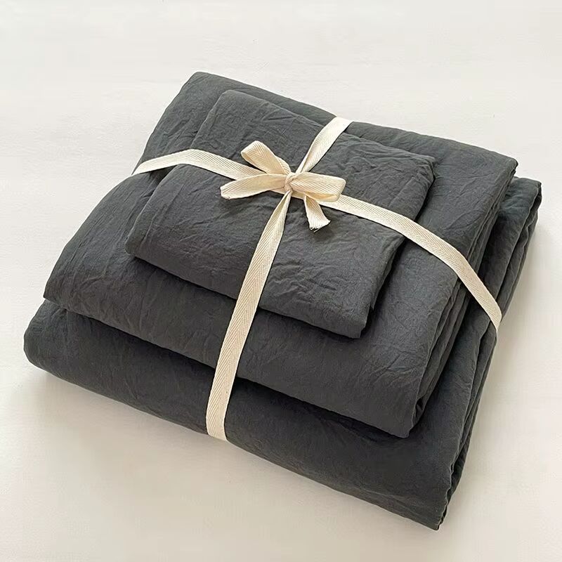 Washed Cotton Bedding Set (4PCS)
