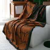 Reversible Cheetah Print Throw Blanket