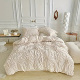 Ruffle Flower Bedding Set 3PCS