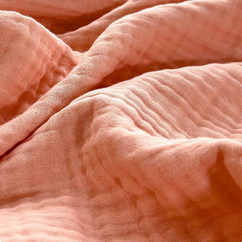 Cotton Waffle Blanket - Breathable All-Season Throw