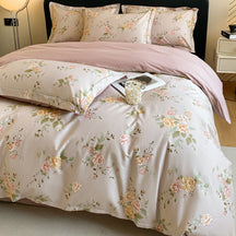 Cotton Floral Bedding Set (4PCS)