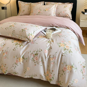 Cotton Floral Bedding Set (4PCS)