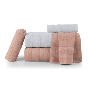 Comfort 5-Piece Bath Towel Set – 100% Cotton, 430g/m² – 5 Colours