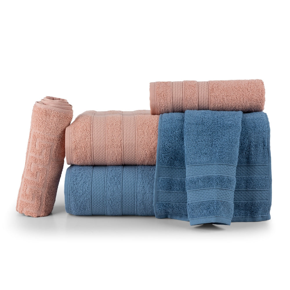 Comfort 5-Piece Bath Towel Set – 100% Cotton, 430g/m² – 5 Colours